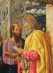 Altarpiece from San Zeno Maggiore, Verona, (detail)